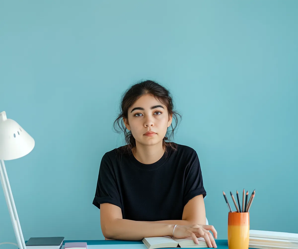 Pessoa planejando metas pessoais